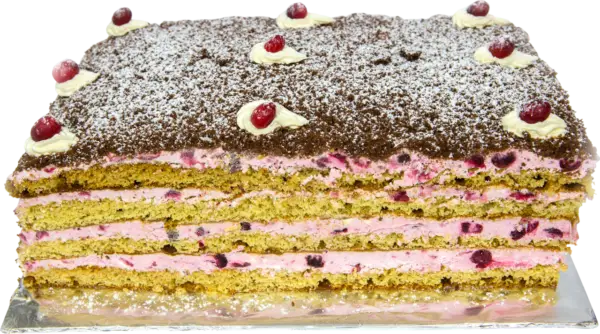 08. Sour Cream Cranberry Cake - Image 2