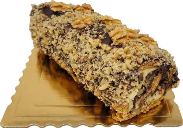 Chocolate Roll With Walnut